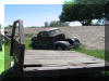 1938 Chevy Coupe in pasture